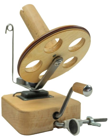 Bobinadora de lana de madera de haya premium