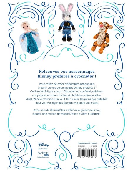 Libro de crochet de Disney