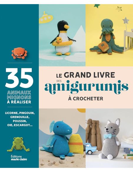 Libro el gran libro de amigurumis para tejer a crochet