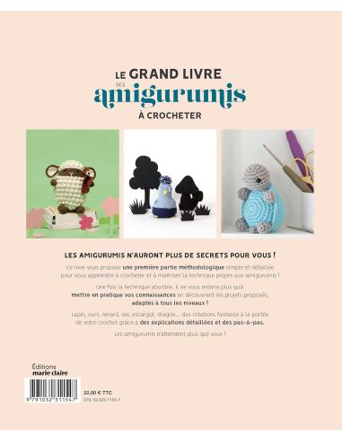 Libro el gran libro de amigurumis para tejer a crochet