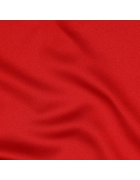 Tejido micro satén tacto seda - Rojo