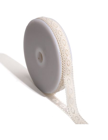Encaje Alix 20mm - Crudo