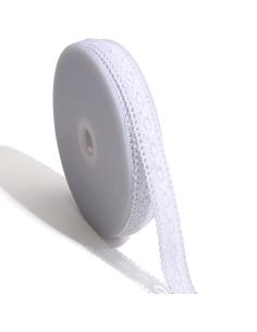 Encaje Alix 20mm - Blanco