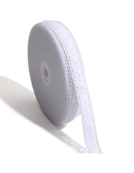 Encaje Alix 20mm - Blanco