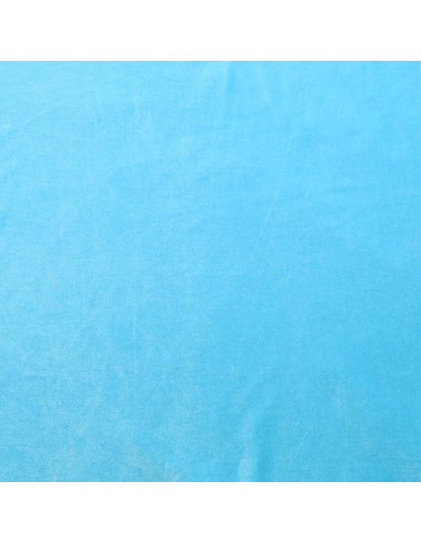 Tejido de terciopelo elástico - Azul aqua