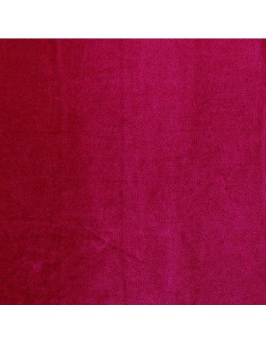Tejido de terciopelo elástico - Fucsia