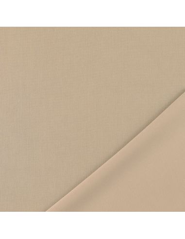 Tejido Scuba efecto piel de melocotón - Beige