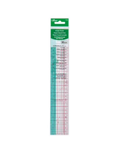 Regla japonesa flexible de 30 cm Clover