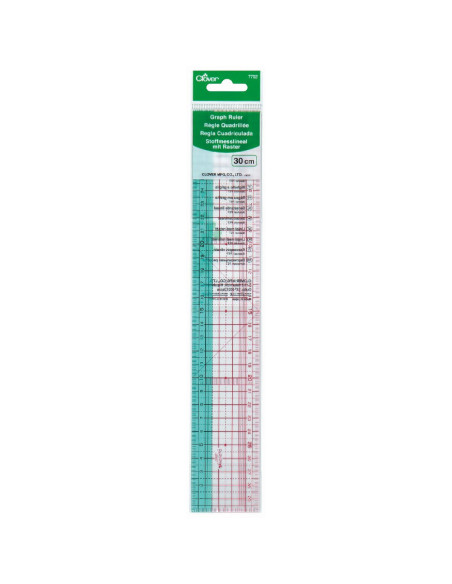 Regla japonesa flexible de 30 cm Clover