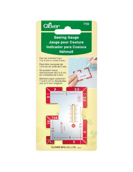 Calibrador para costura de metal Clover