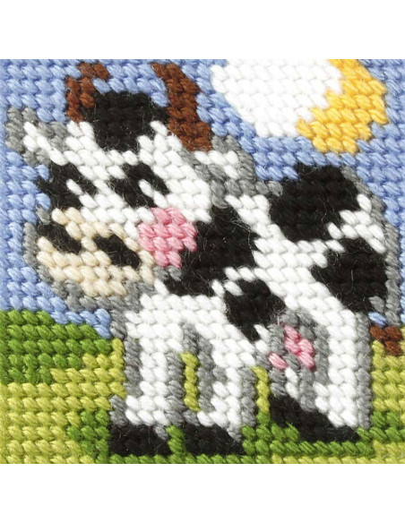 Kit de lienzo para niños - La vaca