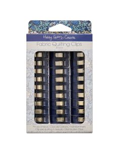 Juego de 30 pinzas para tela - Colección flores azules
