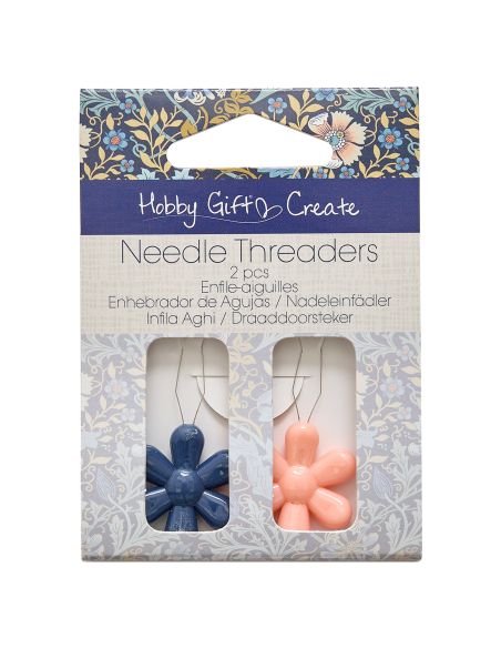 Enhebradores de agujas - Colecciones de flores azules