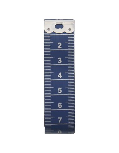 Cinta métrica de costura 150 cm - Colección flores azules
