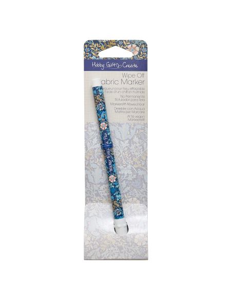Marcador de fieltro borrable con agua - Punta gruesa - Colecciones flores azules