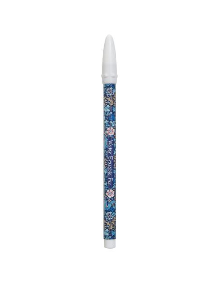 Marcador de fieltro borrable con agua - Punta gruesa - Colecciones flores azules