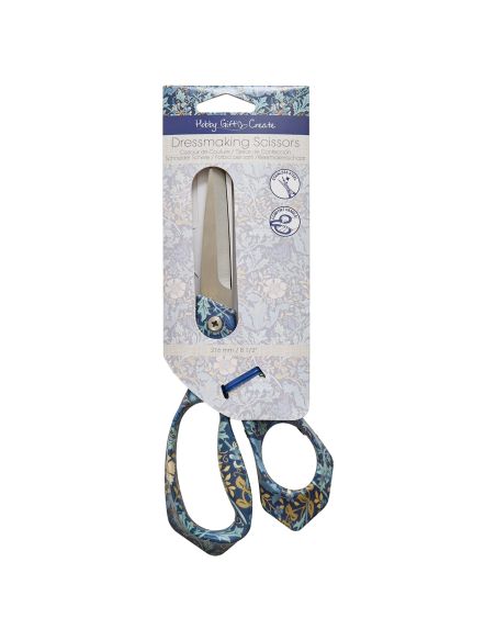 Tijeras de costura 21,5 cm - Colección flores azules