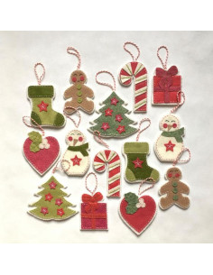 Kit de fieltro DIY feliz Navidad