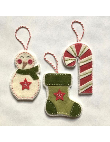 Kit de fieltro DIY feliz Navidad