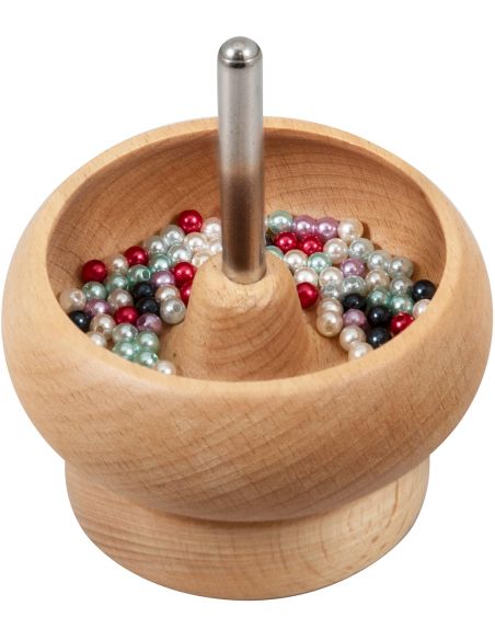 Molino de cuentas de madera maciza Trimits