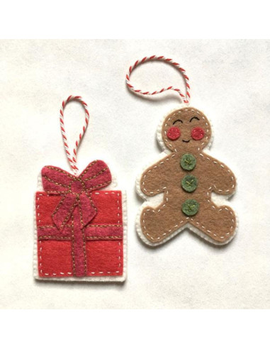 Kit de fieltro DIY feliz Navidad