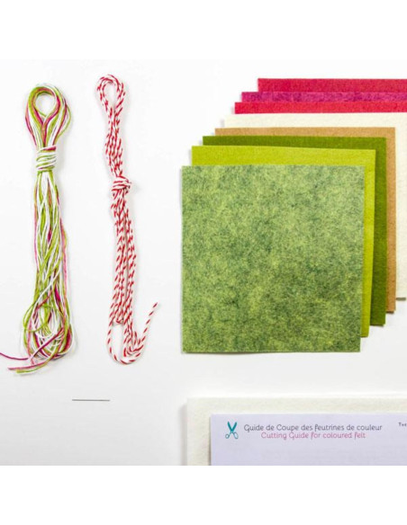 Kit de fieltro DIY feliz Navidad