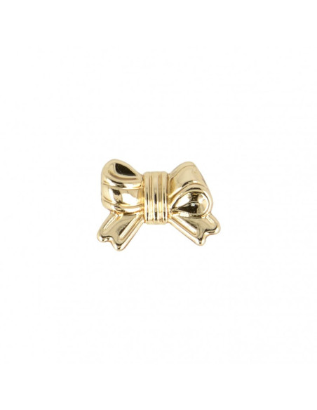 Botón de metal nudo - Oro