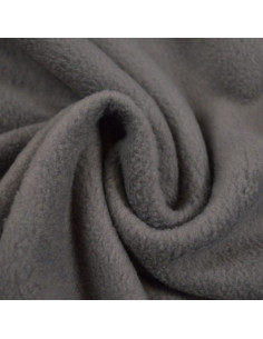 Tejido polar - Gris antracita claro