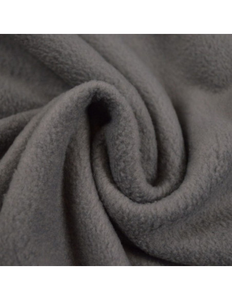 Tejido polar - Gris antracita claro