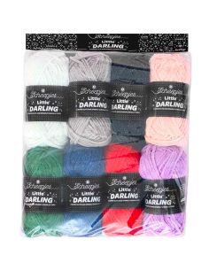 Bolsa de 8 ovillos Scheepjes Little Darling Sparkle