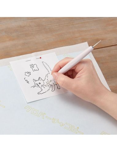 Papel de calco borrable al agua Clover