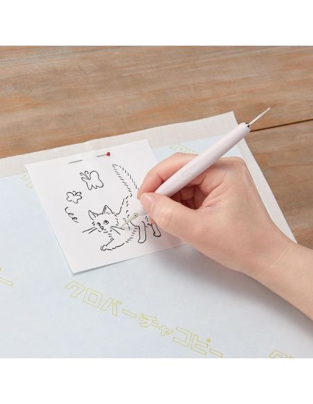 Papel de calco borrable al agua Clover