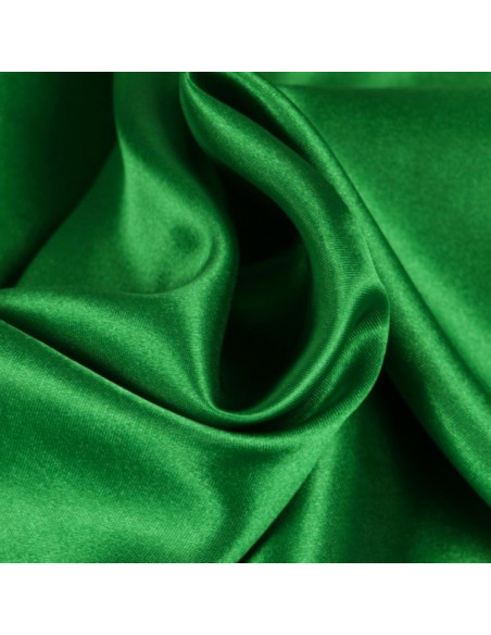 Forro satinado de lujo - Verde hierba