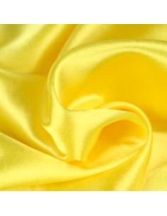 Forro satinado de lujo - Amarillo canario