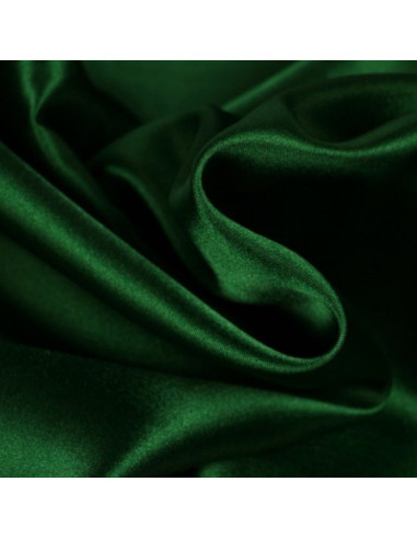 Forro satinado de lujo - Verde abeto