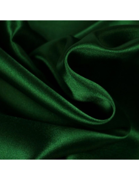 Forro satinado de lujo - Verde abeto
