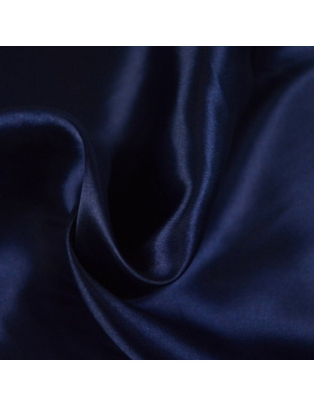 Forro satinado de lujo - Azul marino