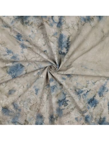 Tela de algodón batik Solia - Beige