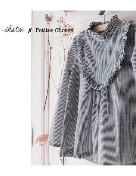 Patrón de vestido, blusa o camiseta Ida Mum - Ikatee