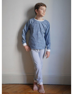 Patrón de pijama unisex Sacha - Ikatee