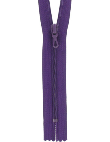 Cremallera de nylon - Violeta oscuro