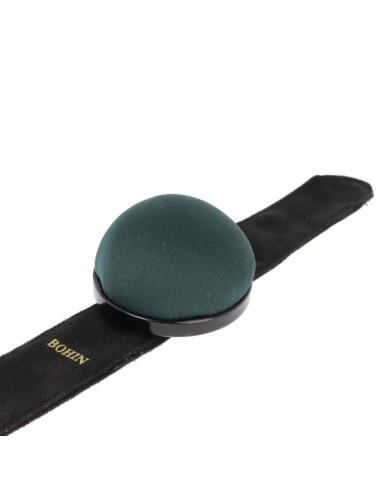 Pulsera ajustable Bohin para alfileres - Verde abeto