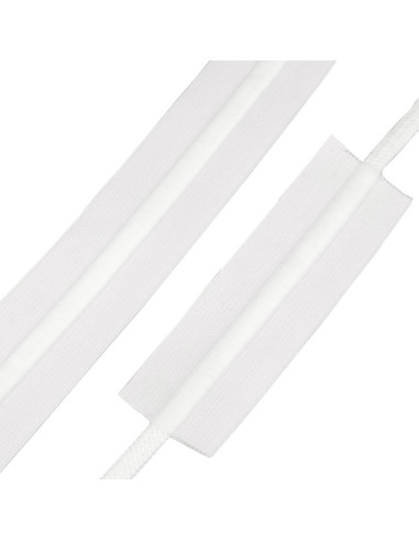 Elástico con cordón - Blanco