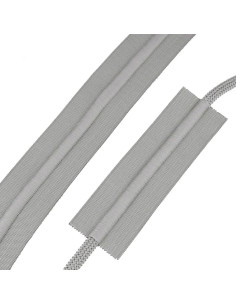 Elástico con cordón - Gris claro