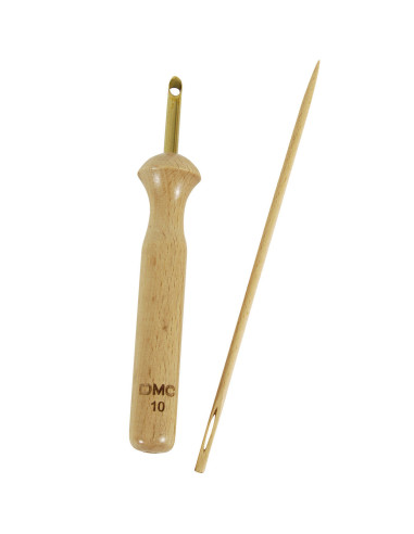 Aguja de punzonado DMC de madera