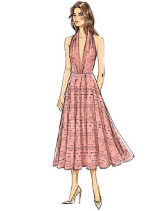 Patrón de vestido - Vogue 9343 2