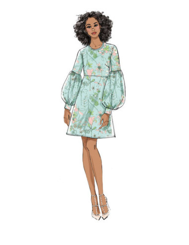 Patrón de vestido - Vogue 9344
