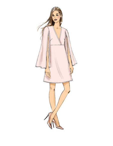 Patrón de vestido - Vogue 9344