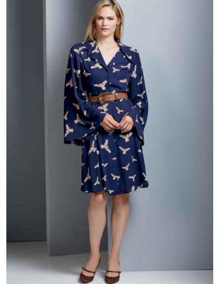 Patrón de vestido - Vogue 9345