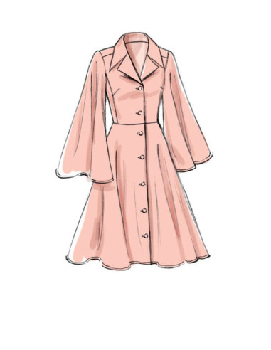 Patrón de vestido - Vogue 9345